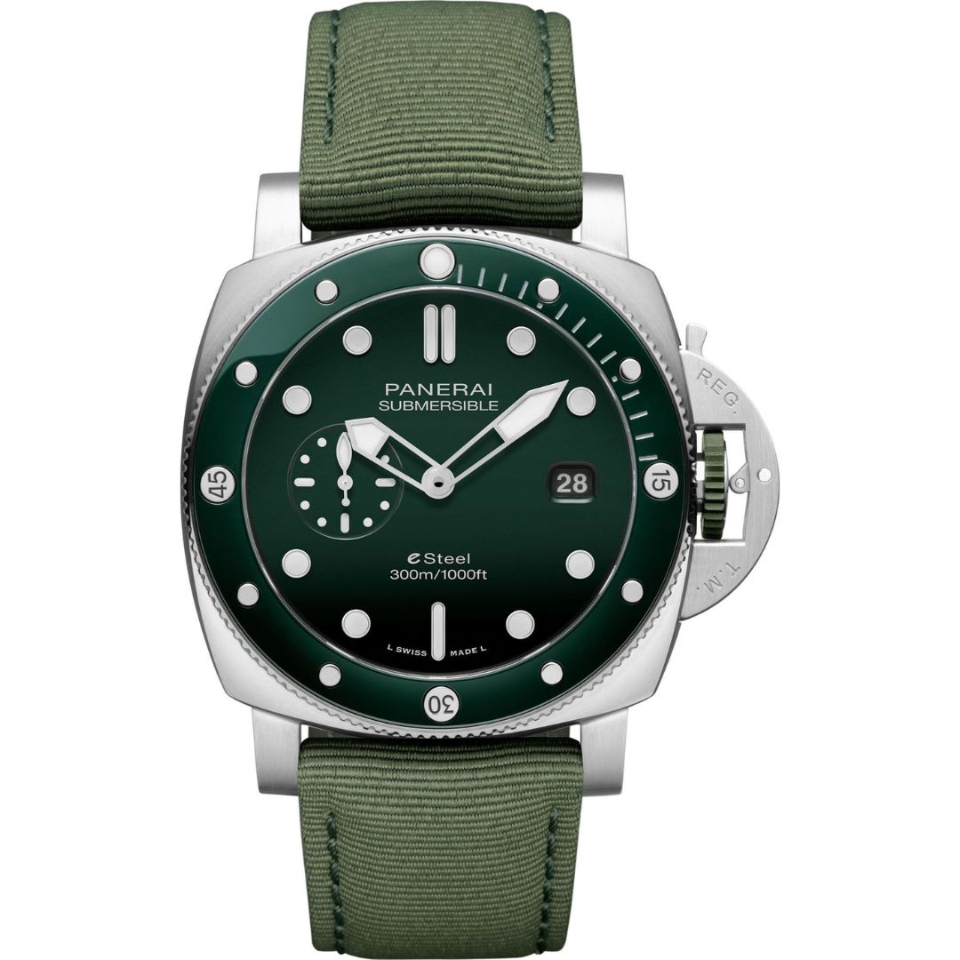 Panerai Submersible QuarantaQuattro Verde Smeraldo 44mm PAM01287