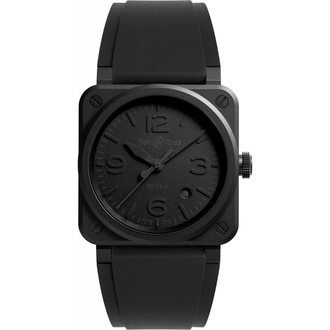 Bell & Ross BR 03 Phantom 41mm BR03A-PH-CE/SRB