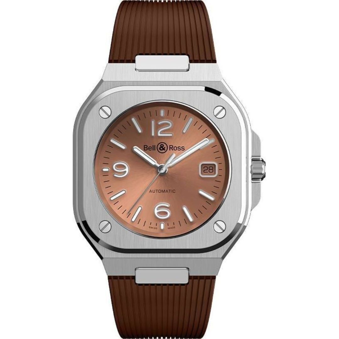 bell & ross br 05 copper brown 40mm br05a br st/srb