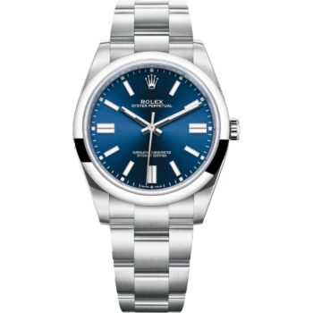Rolex Oyster Perpetual 41mm 124300-0003 Oyster Bracelet Blue Dial