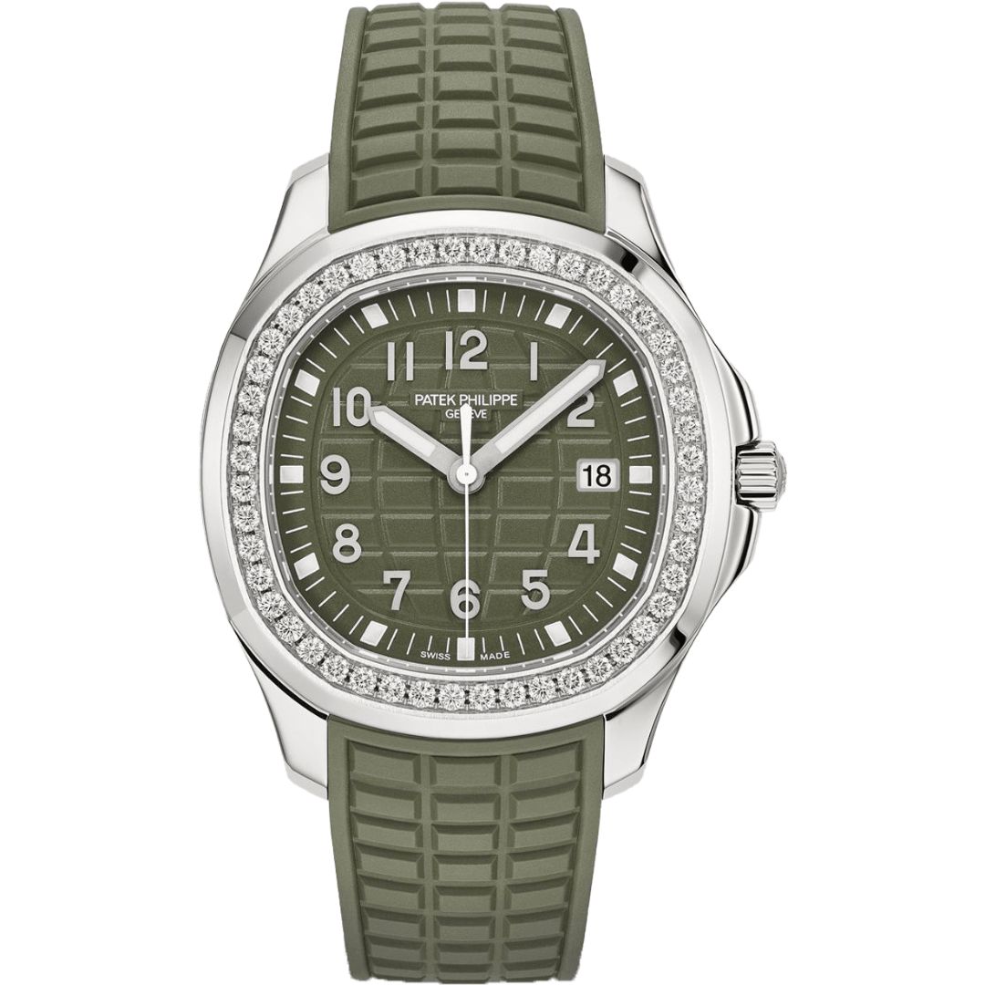 Patek Philippe Aquanaut Luce 38.8mm 5267/200A-011 Green Dial on Strap