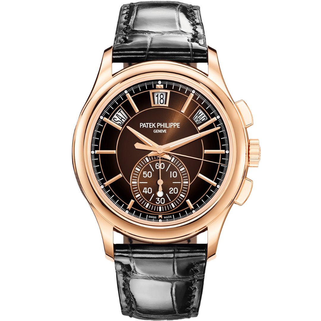 Patek Philippe Complications 42mm 5905R-001 Brown Dial on Strap