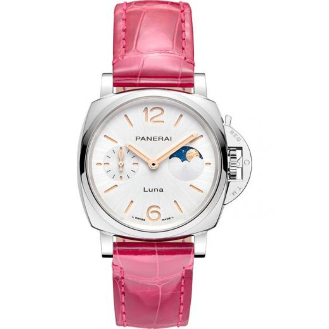 Panerai Luminor Due Luna PAM01180 Stainless Steel White Dial