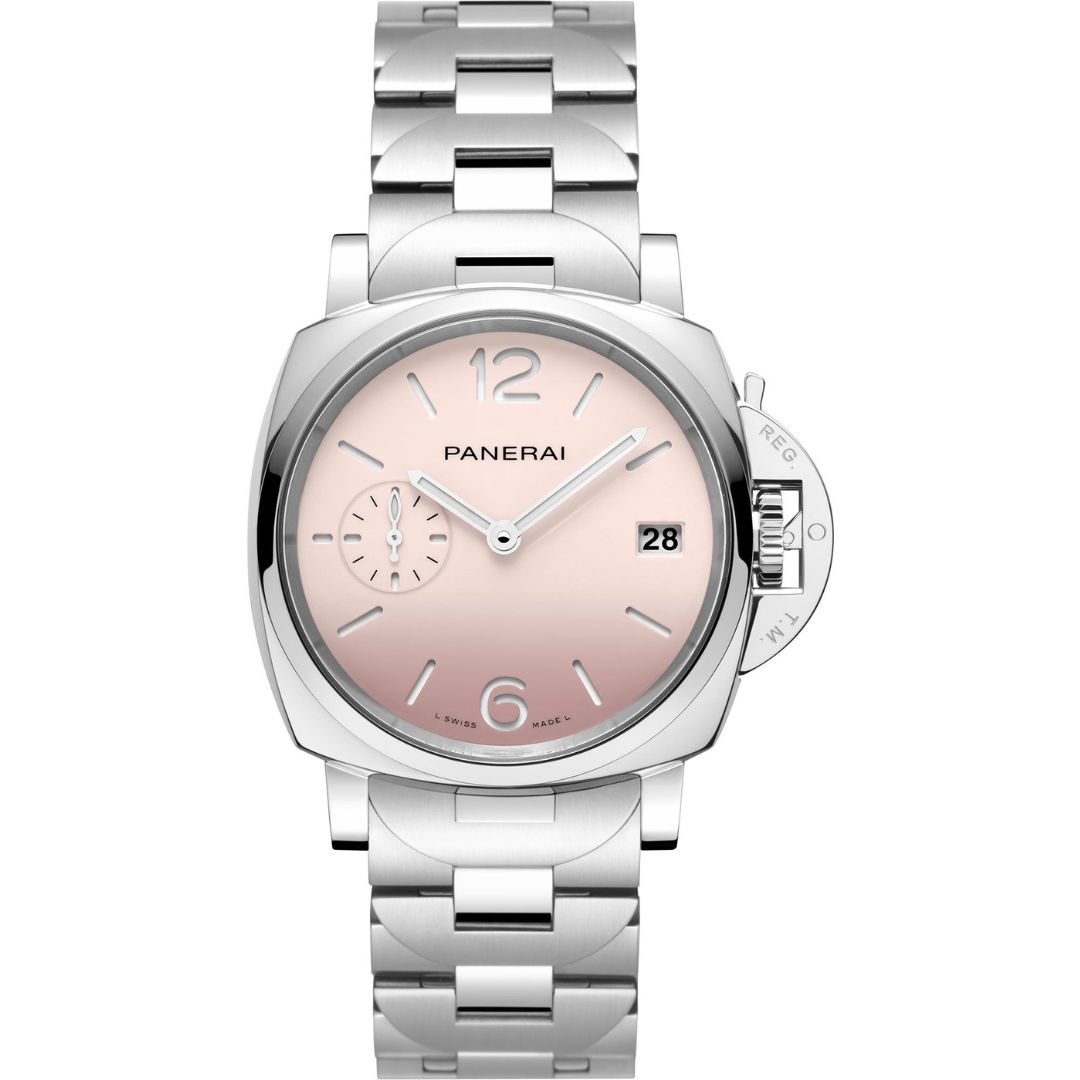 Panerai Luminor Due Pastello PAM01319 Stainless Steel Pink Dial