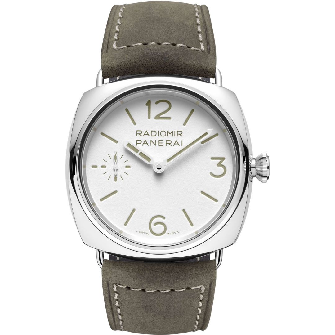Panerai Radiomir Officine PAM01384 Stainless Steel White Dial