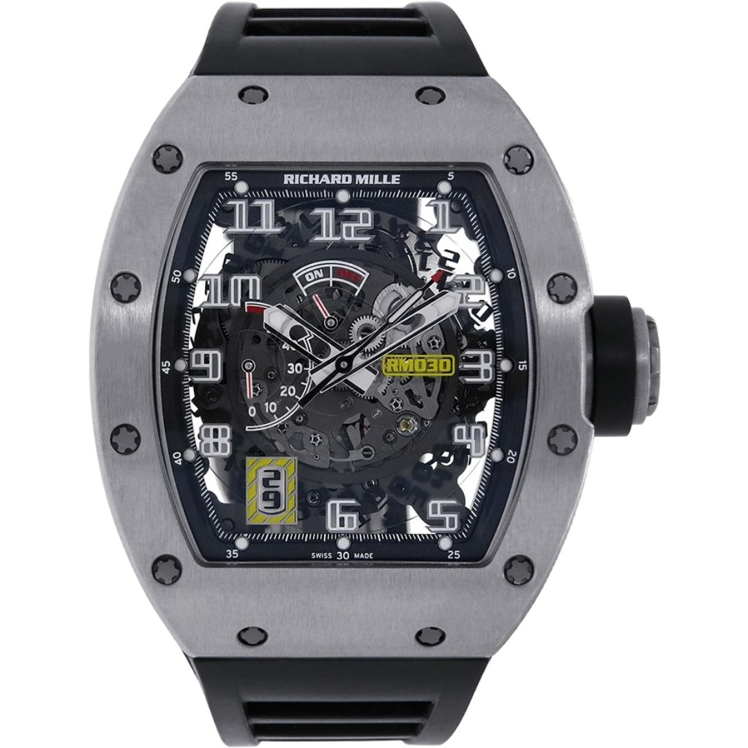 Richard Mille RM 030 Titanium Skeleton Dial on Strap
