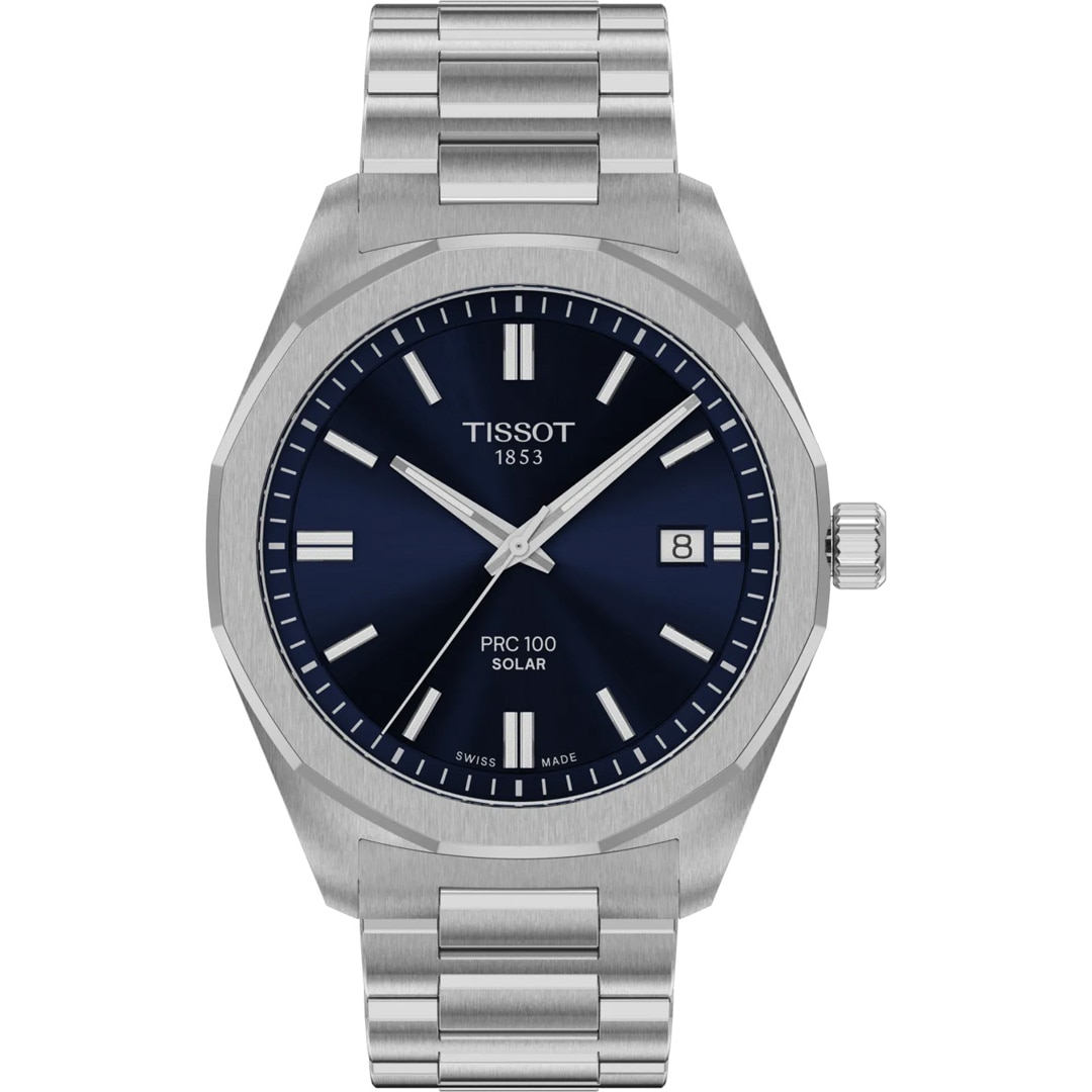 tissot prc 100 solar quartz 39mm t1514221104100