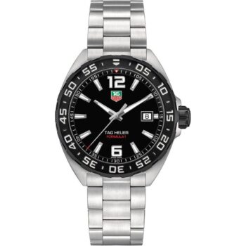 Tag Heuer Formula 1 Date WAZ1110.BA0875 Stainless Steel Black Dial
