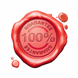 100% guarantee