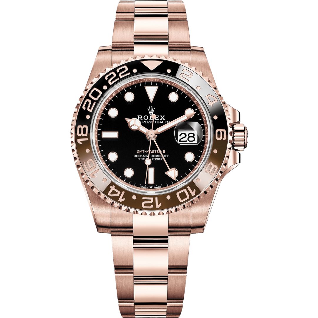 Rolex GMT-Master II 126715CHNR-0001 Rose Gold Black Dial