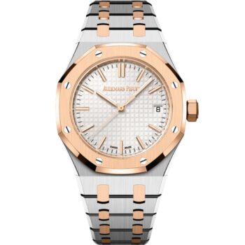 Audemars Piguet Royal Oak Selfwinding 37mm 15550SR.OO.1356SR.02 Stainless Steel Rose Gold Silver Dial