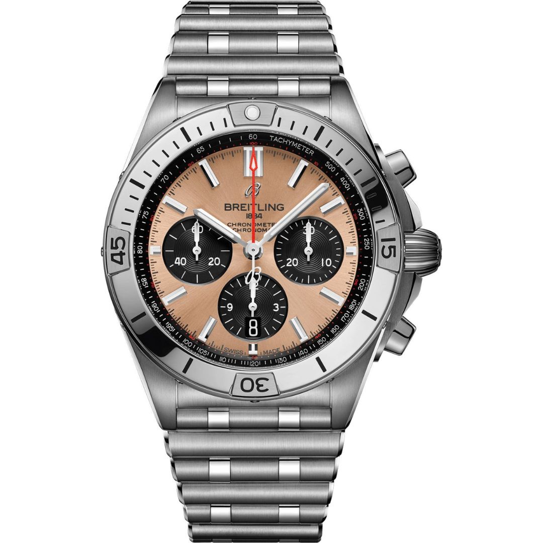 Breitling Chronomat B01 42 AB0134101K1A1 Stainless Steel Copper Dial